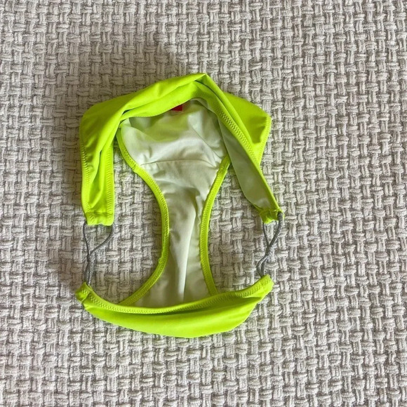 YELLOW Silver Victoria’s Secret Bikini Bottoms Size Small - Picture 4 of 6